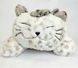 Frosted lynx Kitty stuffie