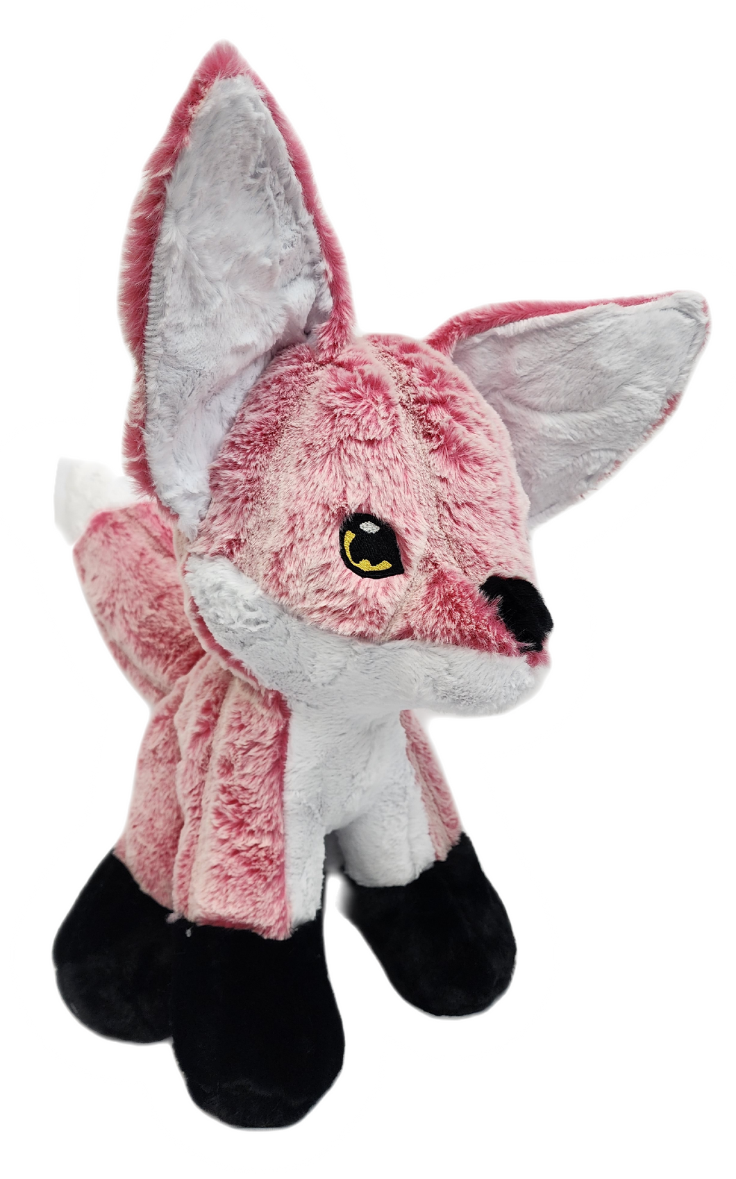 Bright rose frosted Koala Fox Stuffie