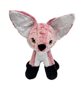 Bright rose frosted Koala Fox Stuffie