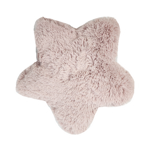 Rosewater Shagg Star Pillow