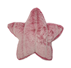 Bright Rose Frosted Koala Star Pillow