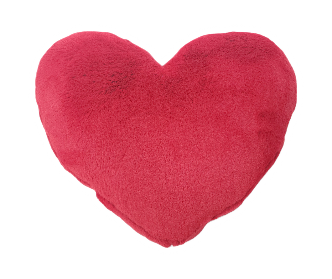 Cardinal Seal Heart Pillow