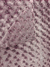 Load image into Gallery viewer, 60x72 Double Plumb Wine Feathered Owl