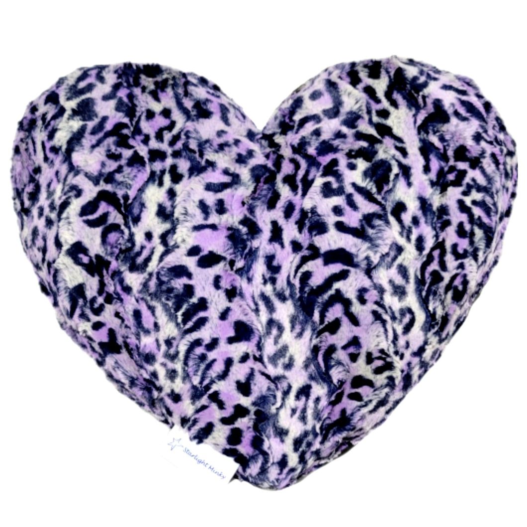 Lavender Bobcat Heart
