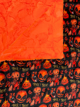 Load image into Gallery viewer, Trick or Treat Sam print with Neon Flare Hide