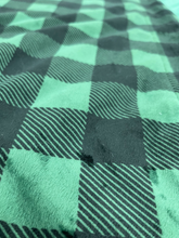 Load image into Gallery viewer, Lime Lux Buffalo Check with Green Buffalo Check