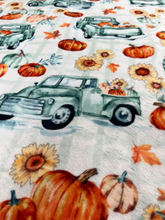 Load image into Gallery viewer, Mint Pumpkin Truck print with Mint Joey