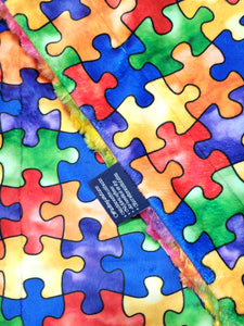 Chibi Puzzle with Rainbow Rosette
