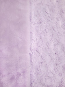 Lavender Original Bunny Lux with Lavender Bella 60x72